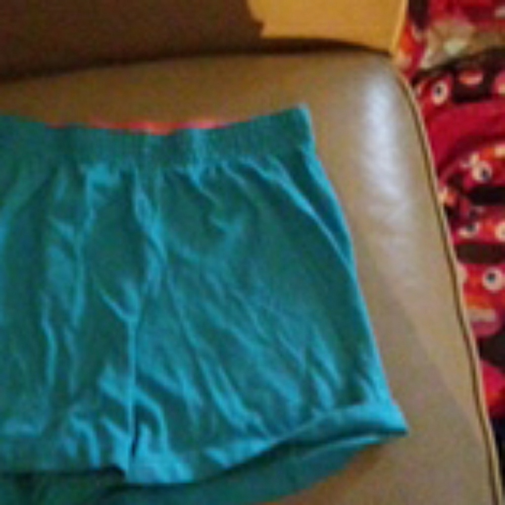 Blue shorts for summer